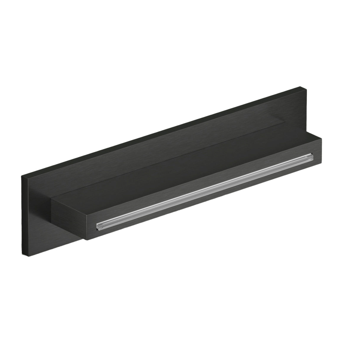 Hotbath Mate M161 cascade waterval opbouw Geborsteld zwart PVD productfoto