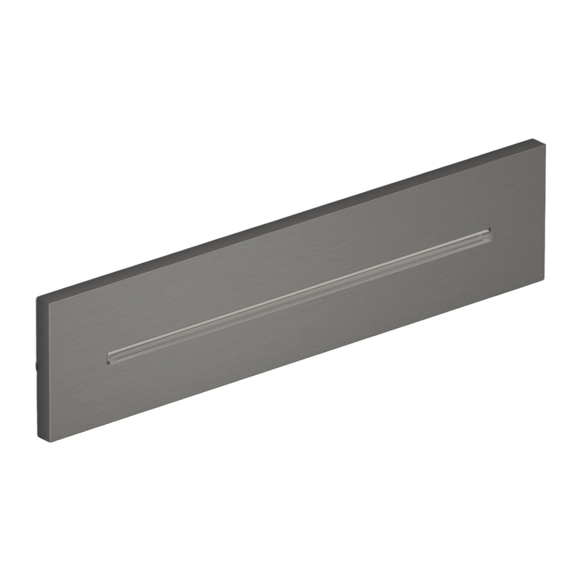 Hotbath Mate M162 cascade waterval inbouw Geborsteld gunmetal PVD productfoto (kleurimpressie)