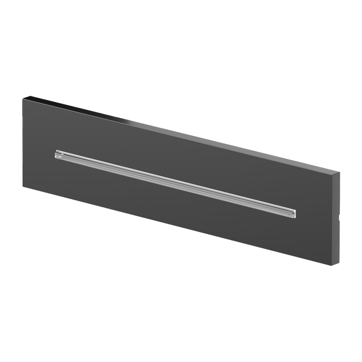 Hotbath Mate M162 cascade waterval inbouw Gepolijst zwart PVD productfoto