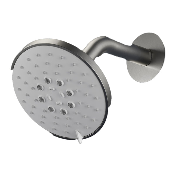 Hotbath Mate M169 hoofddouche 3 standen rond 13 cm met wandarm