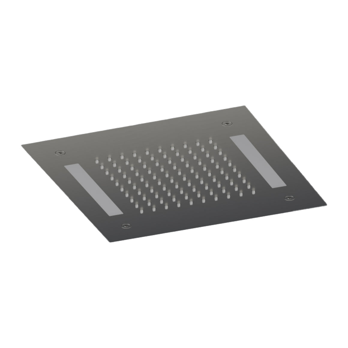 Hotbath Mate M174 inbouw hoofddouche vierkant 30 cm met LED Chroom productfoto
