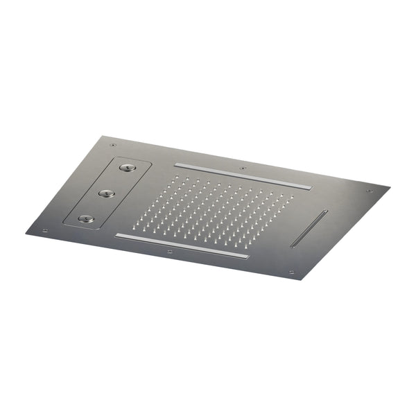 Hotbath Mate M190 inbouw hoofddouche 48x63 cm met LED, waterval en twist