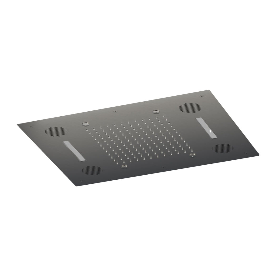 Hotbath Mate M192 inbouw hoofddouche 48x63 cm met LED, spray en Bluetooth Chroom productfoto