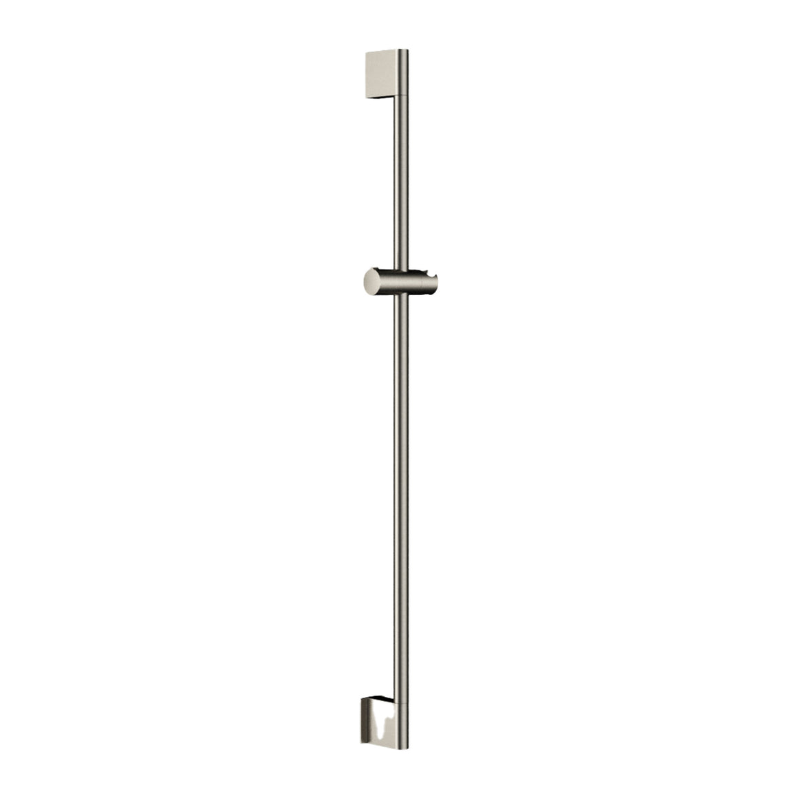 Hotbath Mate M305 glijstang 90 cm met geïntegreerde wateraansluiting Geborsteld nikkel productfoto