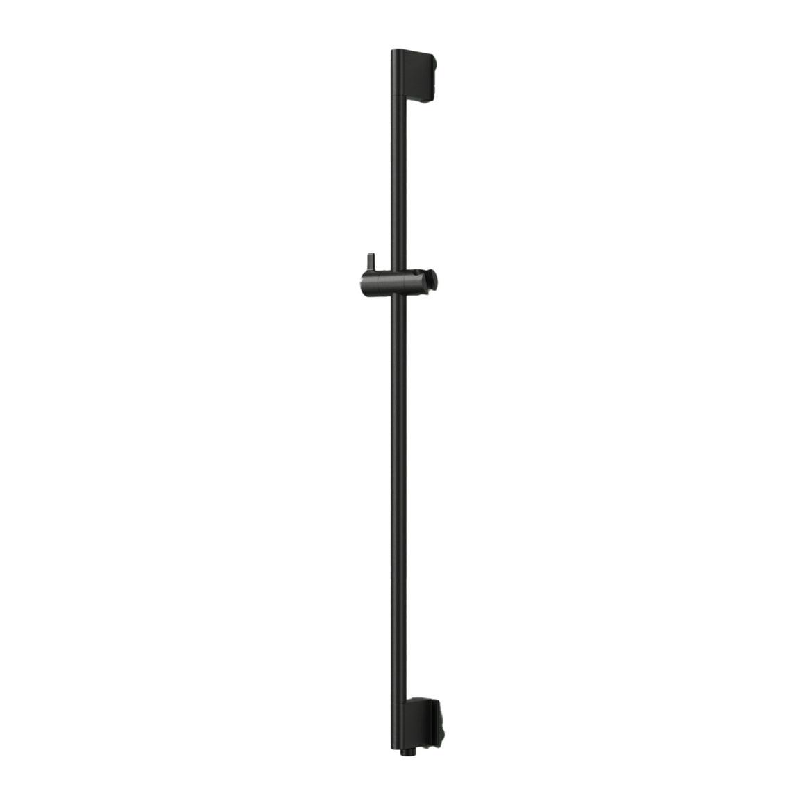Hotbath Mate M305 glijstang 90 cm met geïntegreerde wateraansluiting Geborsteld zwart PVD productfoto