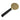 Hotbath Mate M353 handdouche rond Ø 9 cm geborsteld messing PVD productfoto