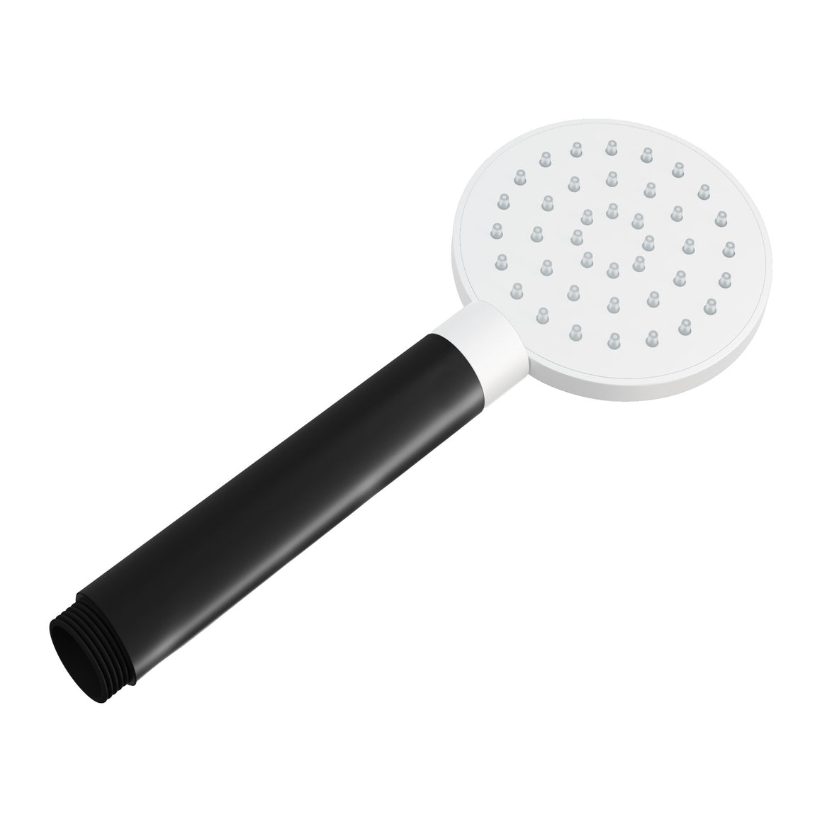 Hotbath Mate M353 handdouche rond Ø 9 cm mat wit productfoto