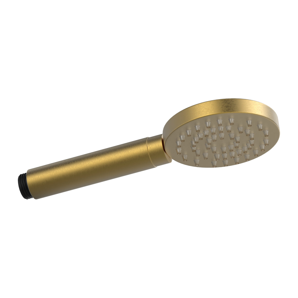 Hotbath Mate M355 handdouche rond messing Geborsteld messing PVD productfoto