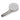 Hotbath Mate M360 handdouche 13 cm Geborsteld nikkel productfoto