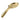 Hotbath Mate M375 handdouche 3 standen 10 cm Geborsteld messing PVD productfoto (kleurimpressie)