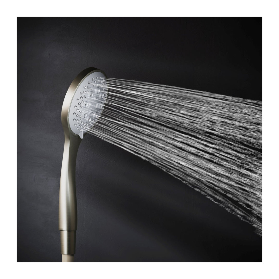Hotbath Mate M375 handdouche 3 standen 10 cm Geborsteld nikkel productfoto