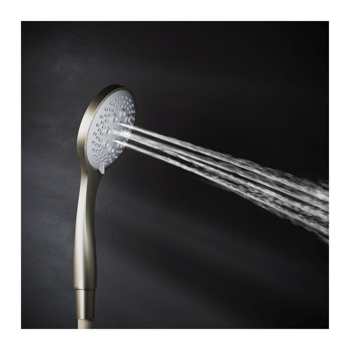 Hotbath Mate M375 handdouche 3 standen 10 cm Geborsteld nikkel productfoto