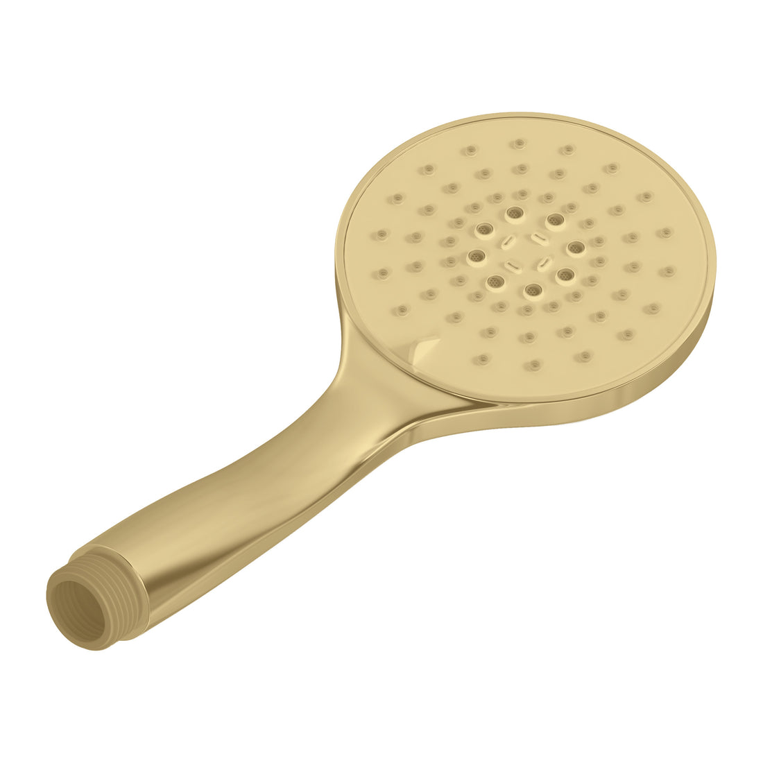 Hotbath Mate M376 handdouche 3 standen 13 cm Geborsteld messing PVD productfoto (kleurimpressie)