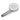 Hotbath Mate M376 handdouche 3 standen 13 cm Geborsteld nikkel productfoto