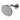 Hotbath Mate M385 hoofddouche rond 13 cm met wandarm Chroom productfoto