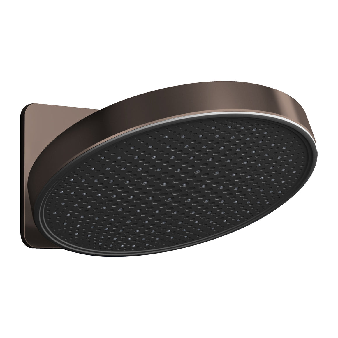 Hotbath Mate M420 opbouw hoofddouche rond 30 cm Geborsteld koper PVD productfoto