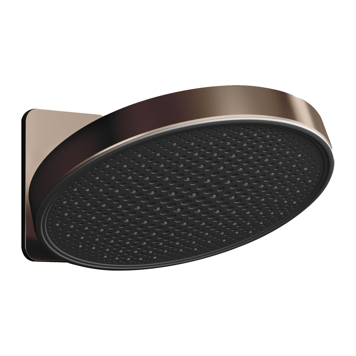 Hotbath Mate M420 opbouw hoofddouche rond 30 cm Tuscan bronze productfoto