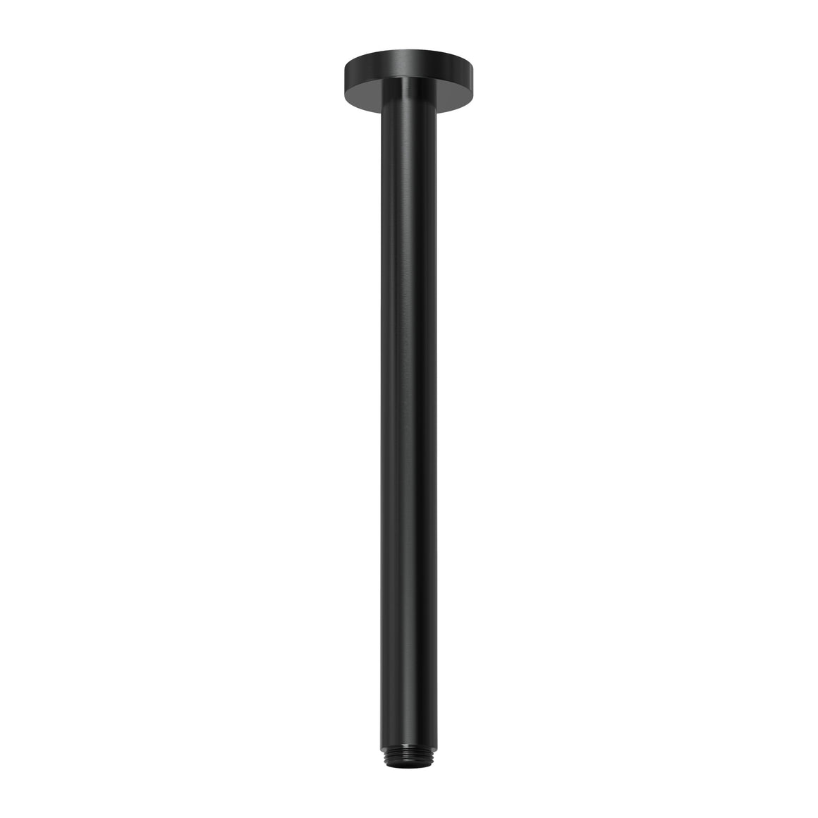 Hotbath Mate M453 plafondbuis rond 30 cm Geborsteld zwart PVD productfoto