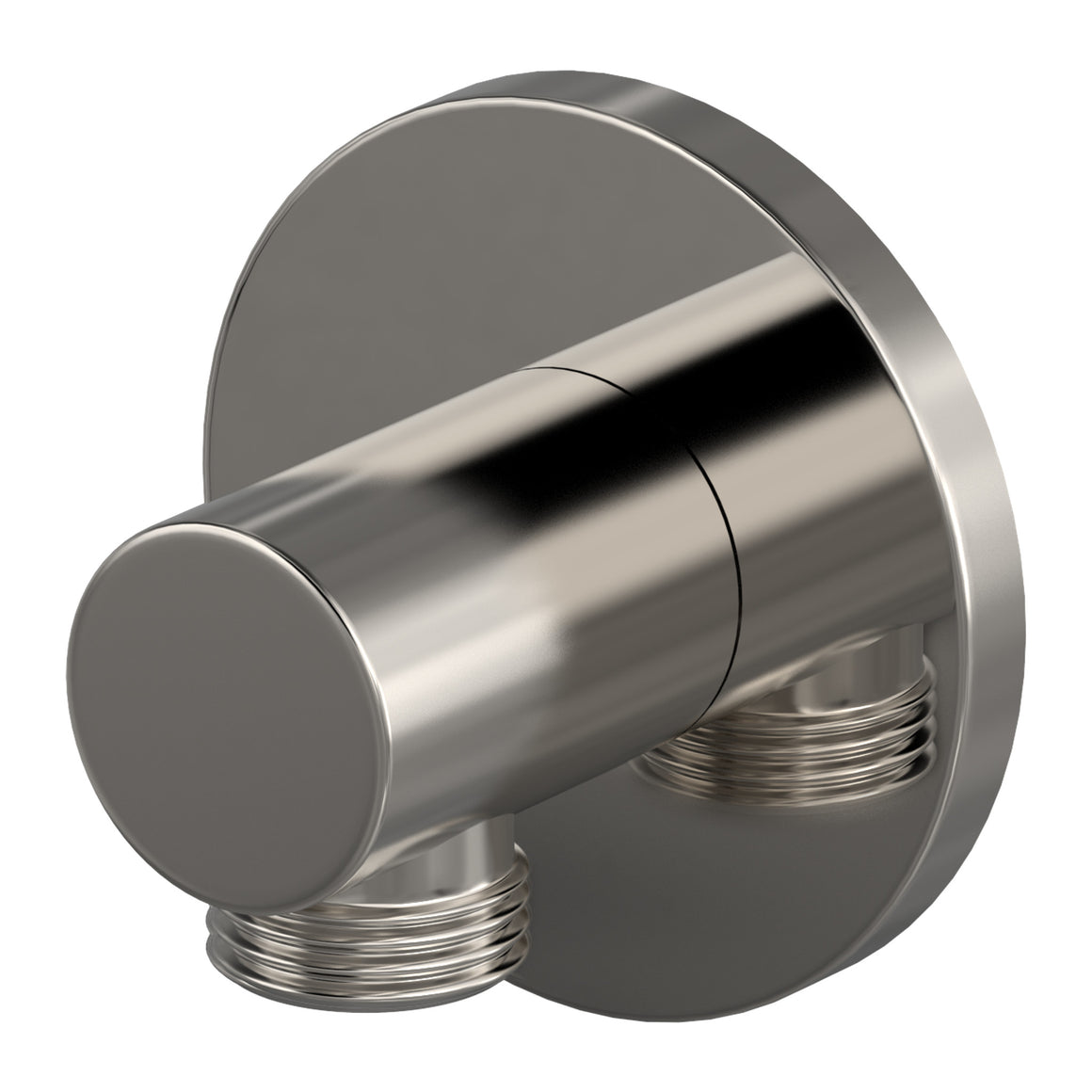 Hotbath Mate M500 wandaansluitbocht (wanduitlaat) Geborsteld nikkel productfoto