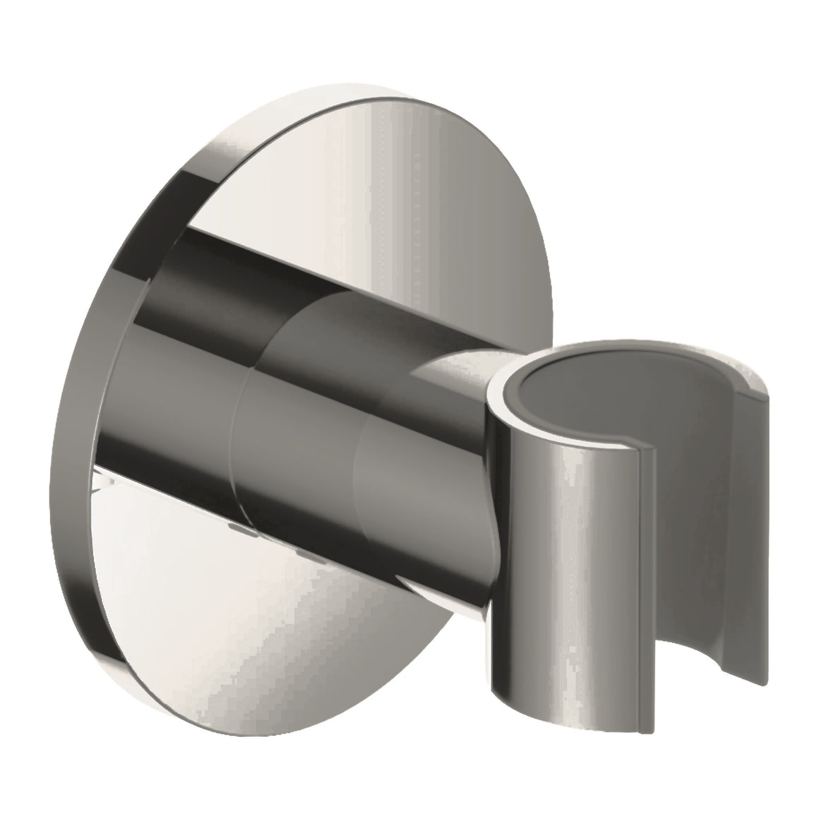 Hotbath Mate M514 wandhouder voor handdouche Geborsteld nikkel productfoto (kleurweergave)