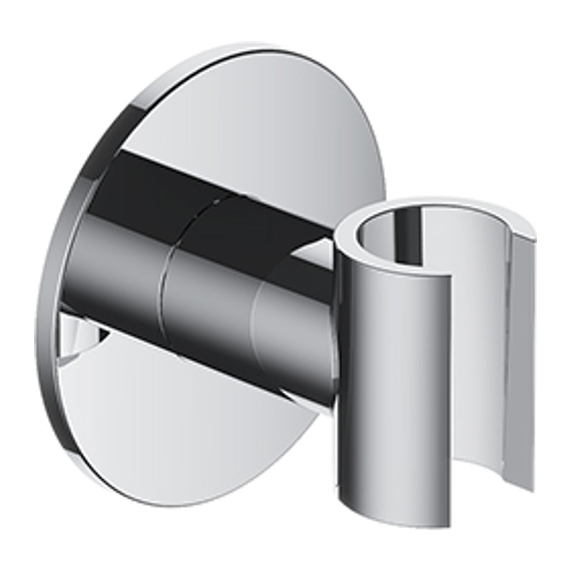 Hotbath Mate M514 wandhouder voor handdouche Geborsteld messing productfoto