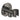Hotbath Mate M515 wandhouder met doucheaansluiting verouderd ijzer productfoto (kleurimpressie)
