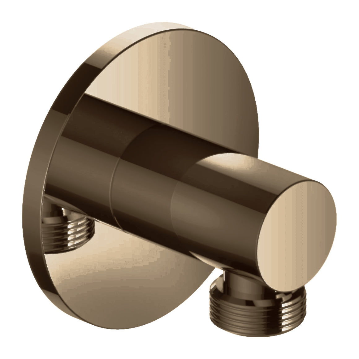 Hotbath Mate M517 wandaansluitbocht (wanduitlaat) Verouderd messing productfoto (kleurweergave)