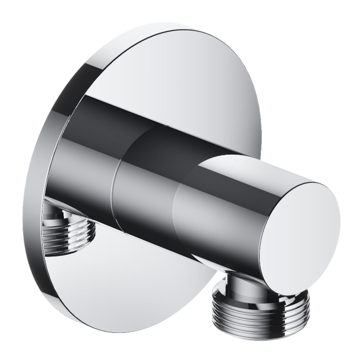 Hotbath Mate M517 wandaansluitbocht (wanduitlaat) Chroom productfoto