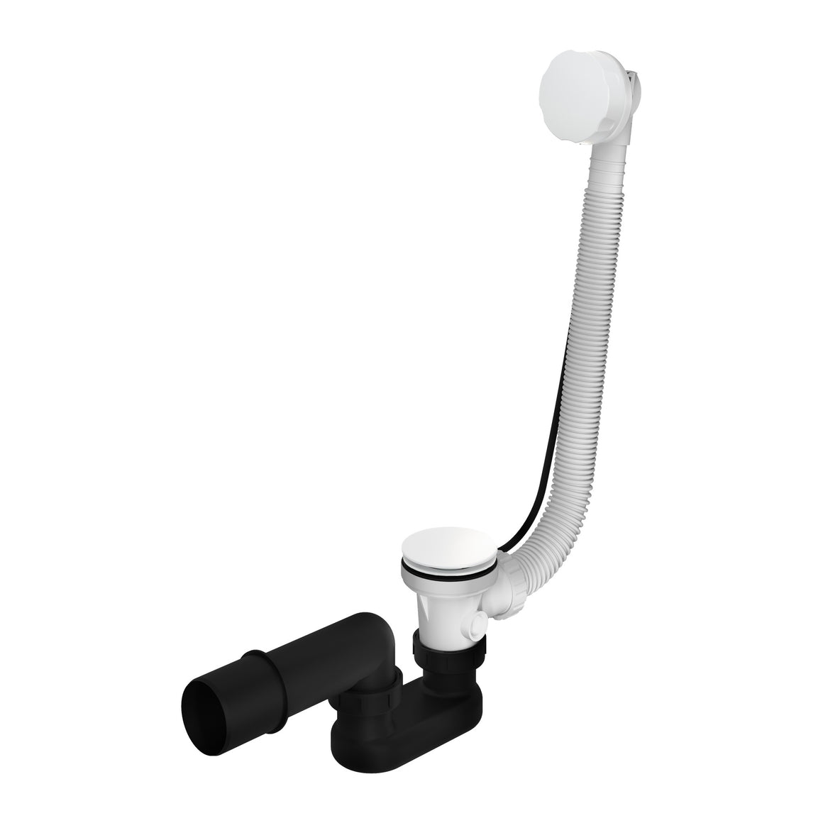 Hotbath Mate P032 badoverloop verlengd Mat wit productfoto