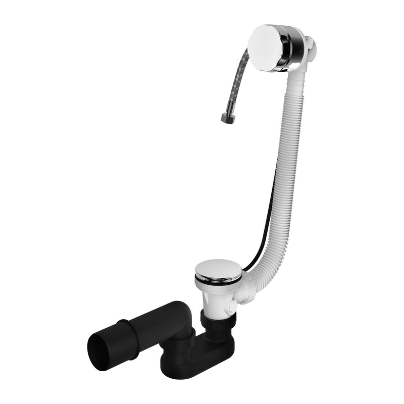 Hotbath Mate P033 badoverloop-vulcombinatie Chroom productfoto