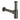 Hotbath Mate P034 fonteinsifon rond Geborsteld gunmetal PVD productfoto