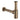 Hotbath Mate P034 fonteinsifon rond Verouderd messing productfoto
