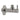 Hotbath Mate P2002 hoekstopkraan rond met filter 1/2" Geborsteld gunmetal PVD productfoto (kleurimpressie)
