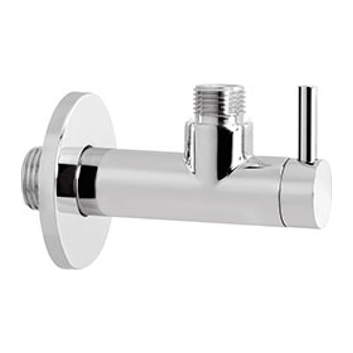 Hotbath Mate P2002 hoekstopkraan rond met filter 1/2" Chroom productfoto