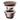 Hotbath Mate P708 always open afvoerplug rond Geborsteld koper PVD productfoto