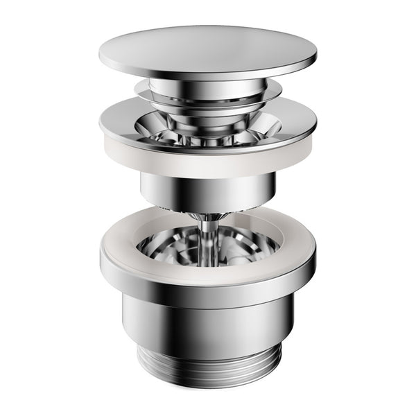 Hotbath Mate P710 clickwaste afvoerplug rond