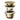 Hotbath Mate P710 clickwaste afvoerplug rond Geborsteld messing productfoto