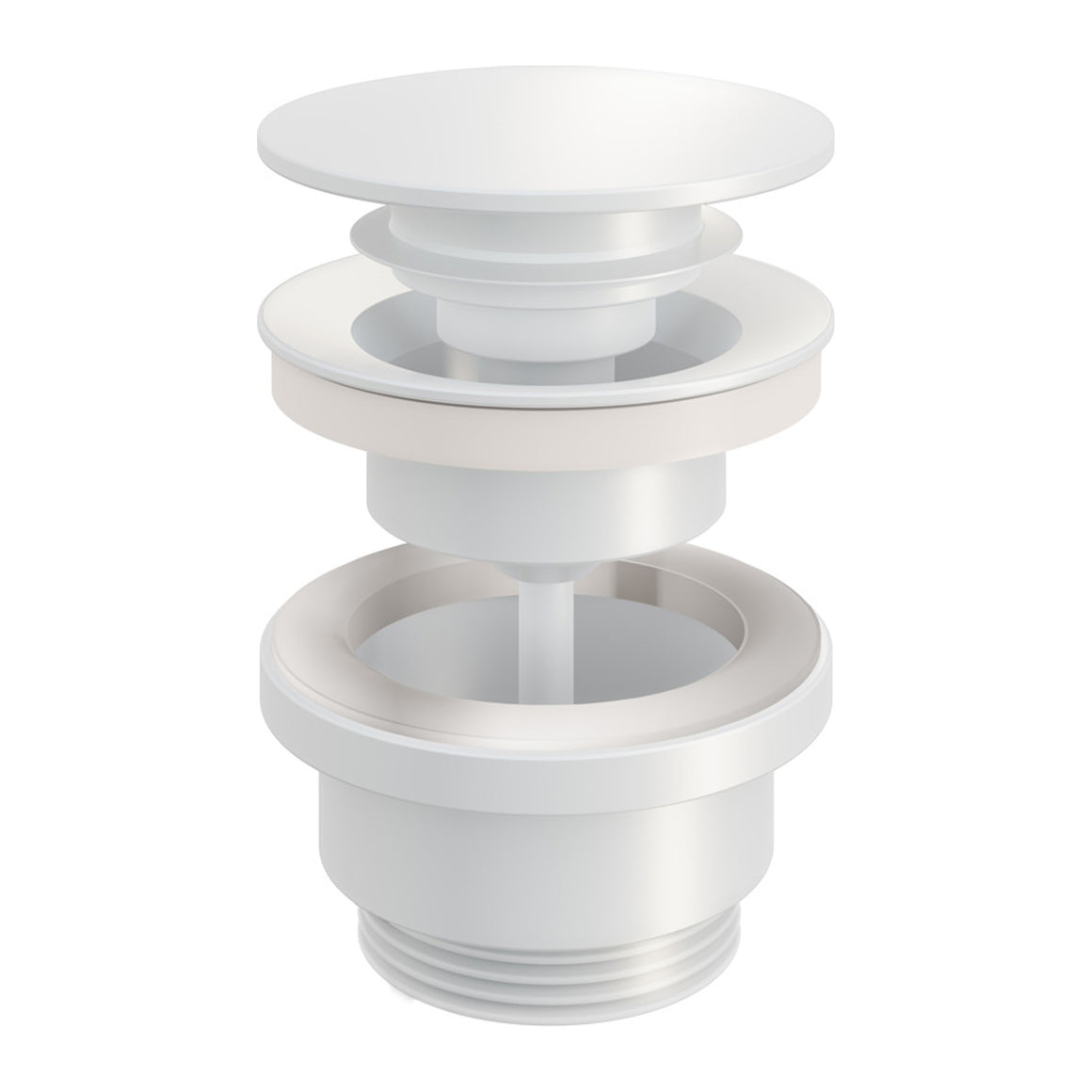 Hotbath Mate P710 clickwaste afvoerplug rond productinformatie