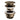 Hotbath Mate P710 clickwaste afvoerplug rond Verouderd messing productfoto