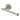 Hotbath &More ARA04 toiletrolhouder RVS 316 Geborsteld RVS productfoto