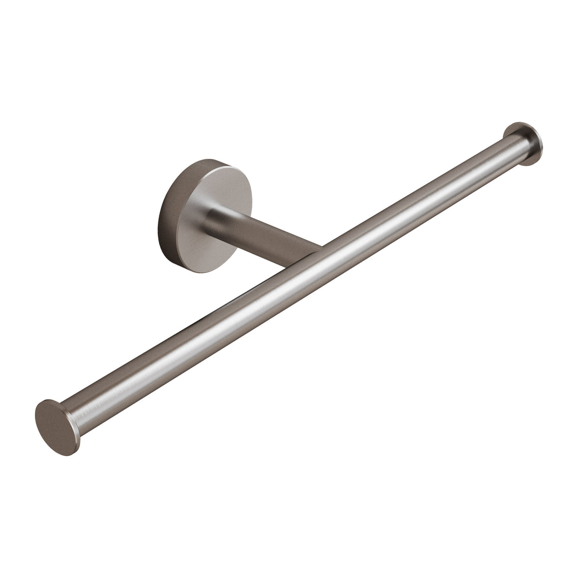 Hotbath &More ARA05 dubbele toiletrolhouder RVS 316 Geborsteld RVS productfoto
