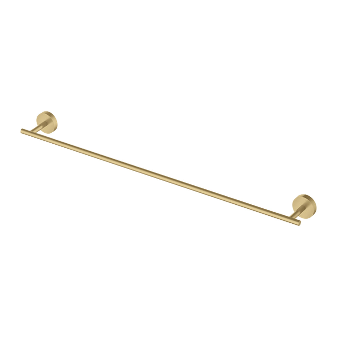 Hotbath &More ARA07 handdoekstang 64 cm RVS 316 Geborsteld messing PVD productfoto (kleurimpressie)