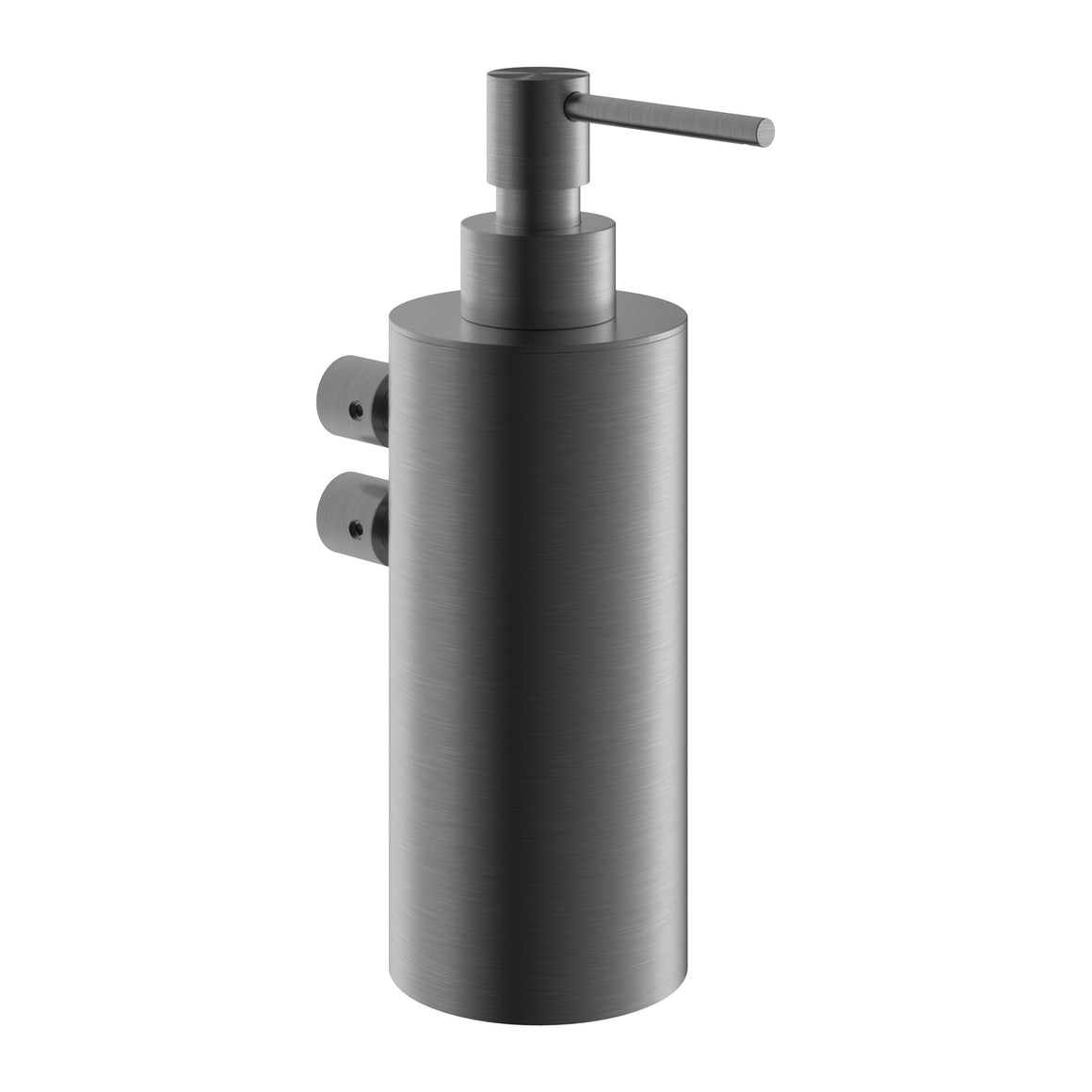 Hotbath &More ARA09 zeepdispenser wandmodel RVS 316 Geborsteld gunmetal PVD productfoto