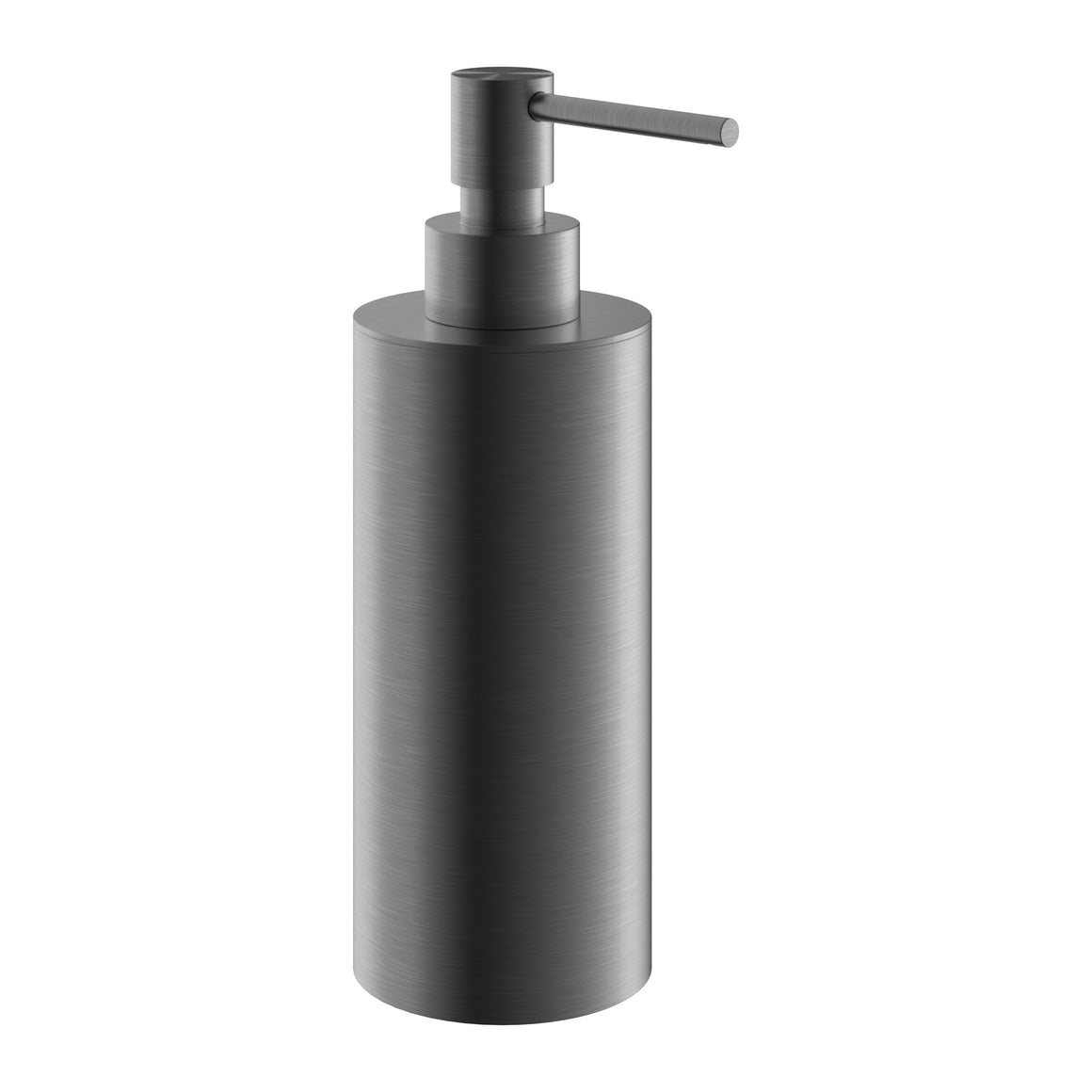 Hotbath &More ARA10 zeepdispenser vrijstaand RVS 316 Geborsteld gunmetal PVD productfoto