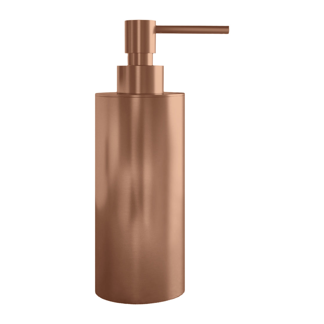 Hotbath &More ARA10 zeepdispenser vrijstaand RVS 316 Geborsteld koper PVD productfoto (kleurimpressie)