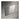 Hotbath &More ARA320 bedieningspaneel voor Geberit UP320/UP720 RVS 316 Geborsteld RVS productfoto