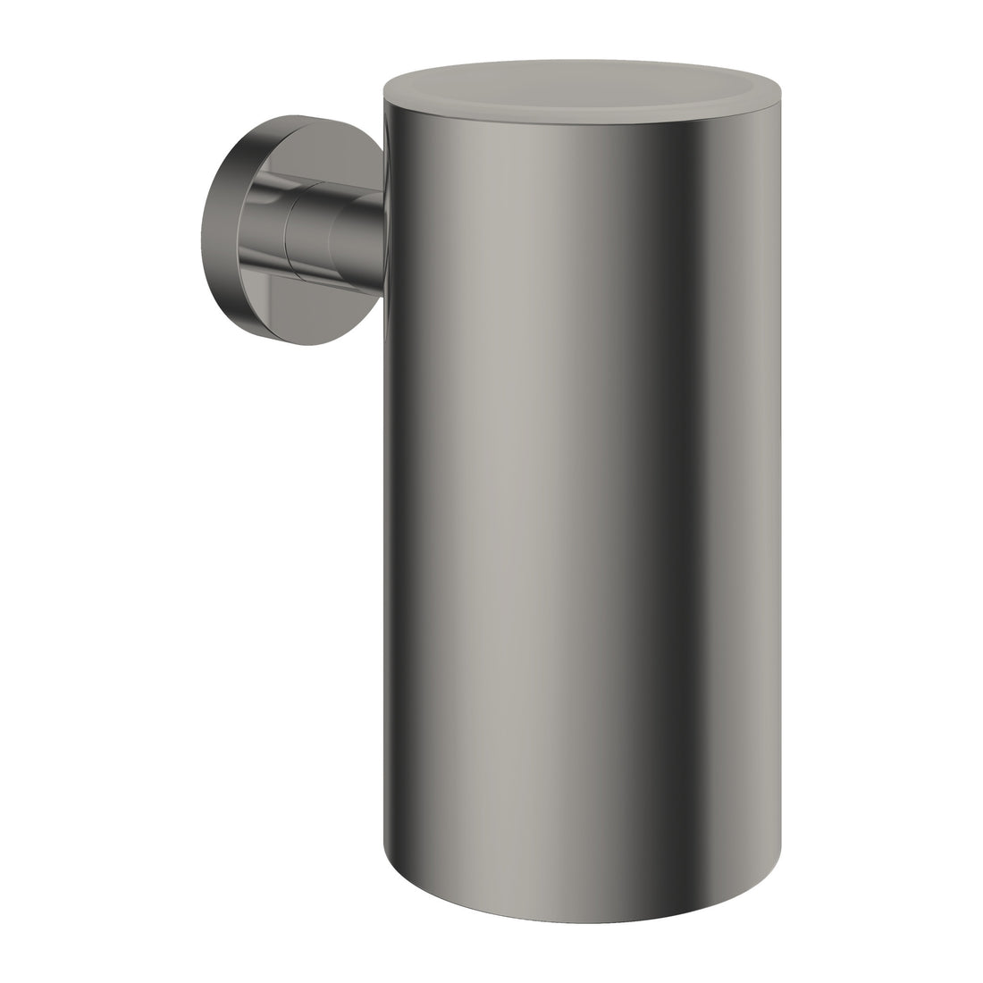 Hotbath &More BAA01 bekerhouder Living Colours Geborsteld gunmetal PVD productfoto (kleurimpressie)