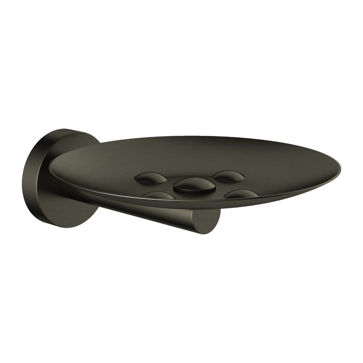 Hotbath &More BAA02 zeephouder Living Colours Geborsteld gunmetal PVD productfoto