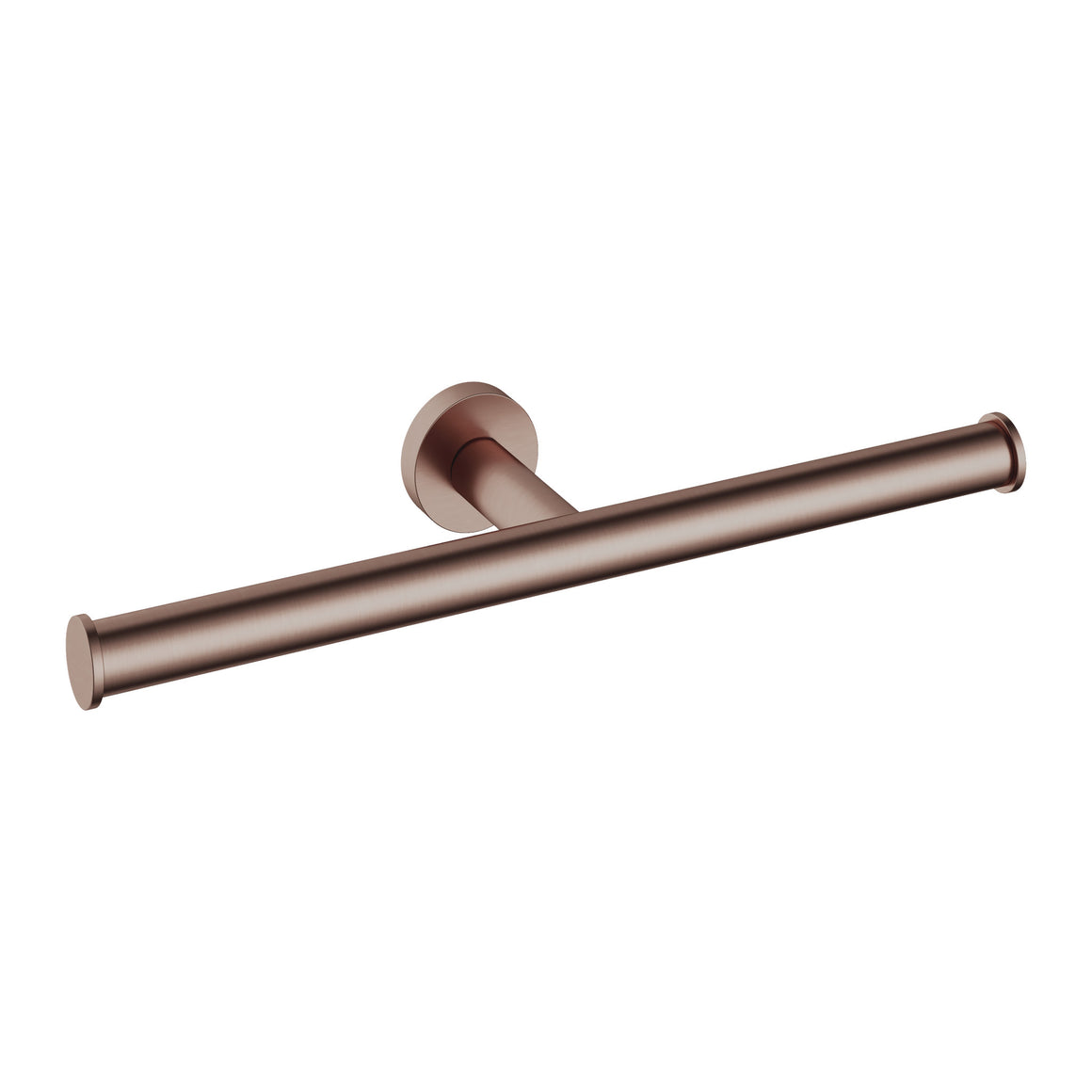 Hotbath &More BAA05 dubbele toiletrolhouder Living Colours Geborsteld koper PVD productfoto