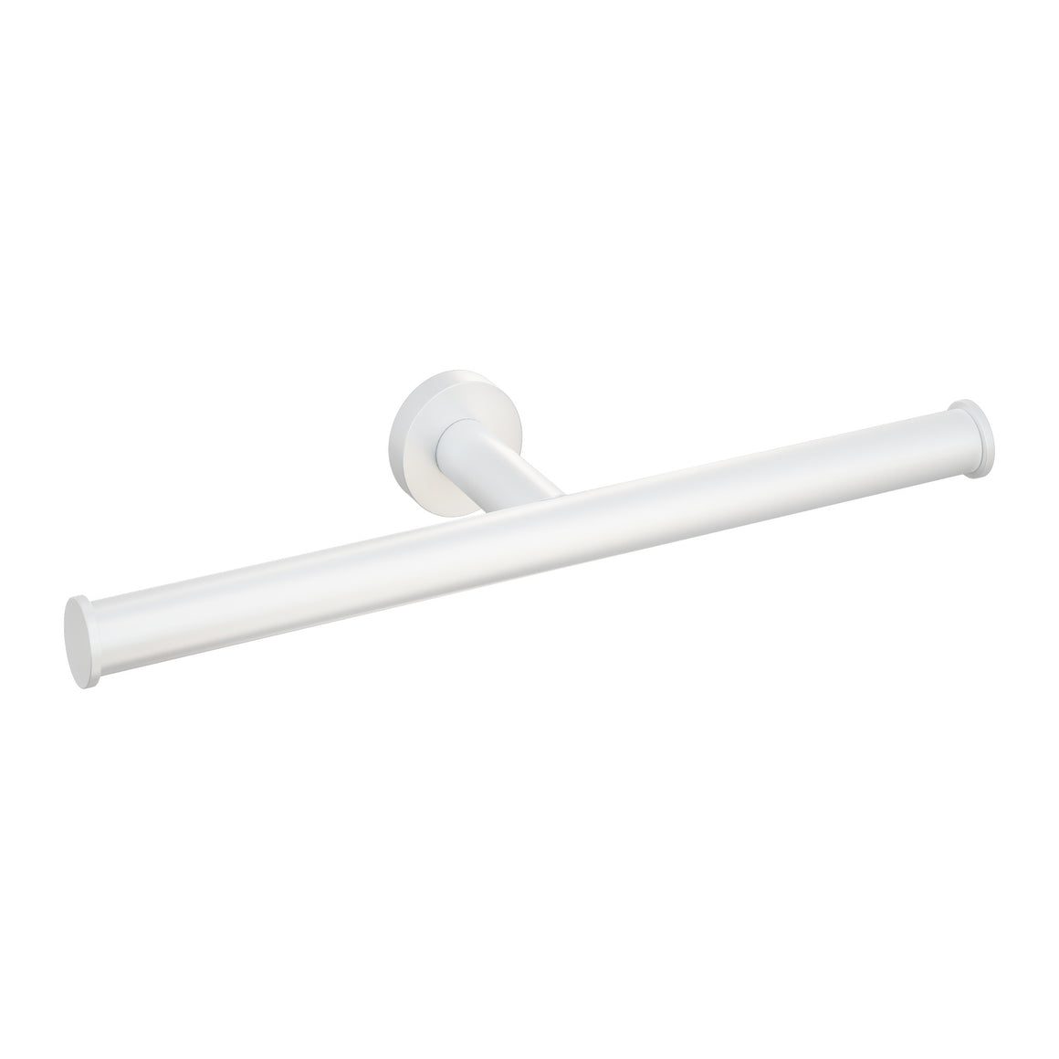 Hotbath &More BAA05 dubbele toiletrolhouder Living Colours Mat wit productfoto